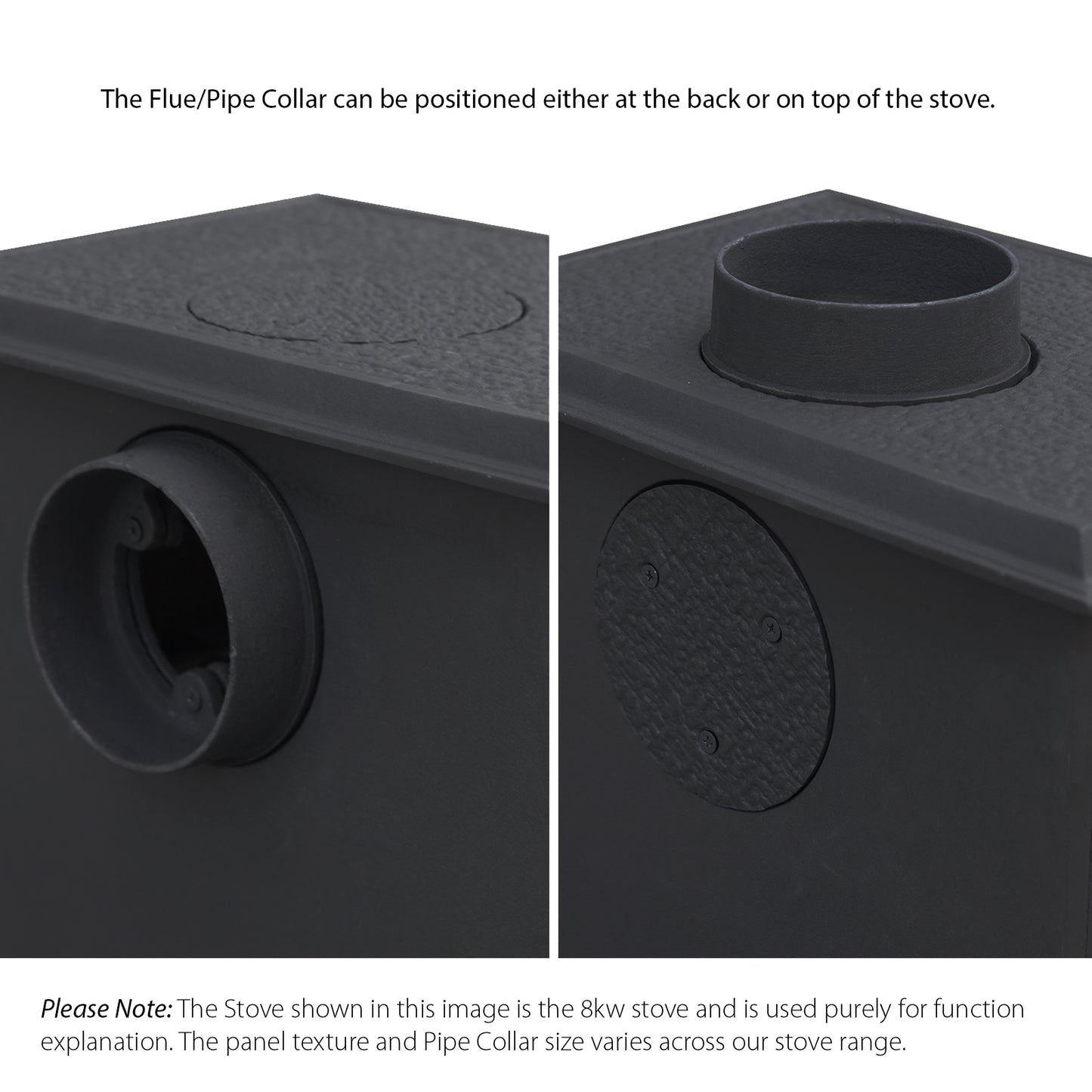 RoyalFire 4.5KW Indoor Cast Iron Wood Burning Stove