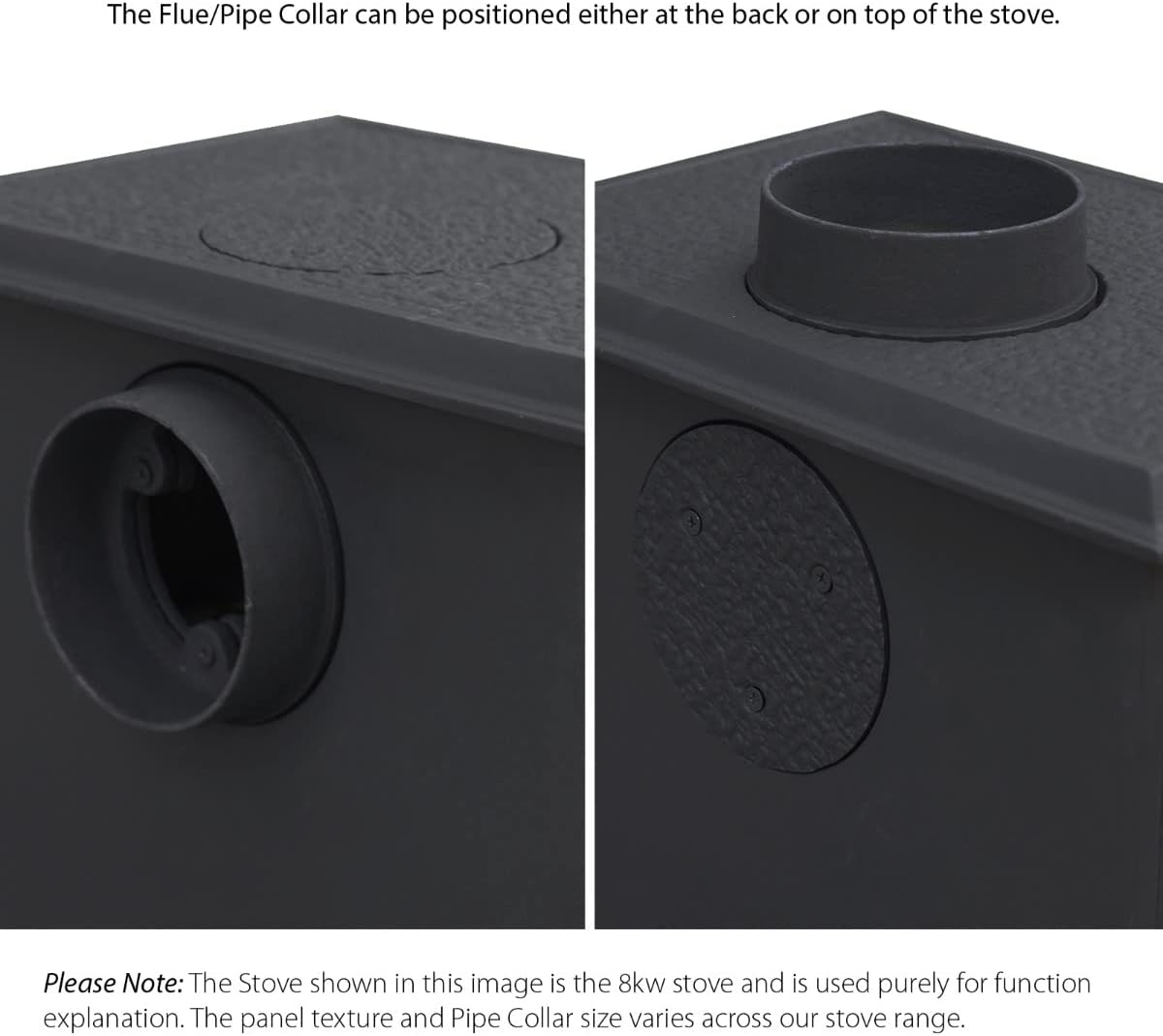 RoyalFire 4.5KW Indoor Cast Iron Wood Burning Stove