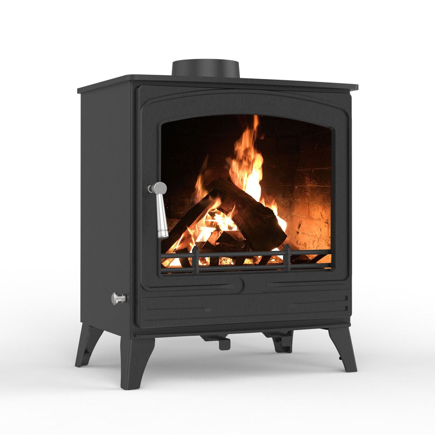 RoyalFire 8.5kW Indoor Steel Wood Charcoal Burning Stove