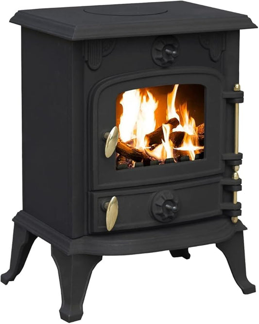 RoyalFire 4.5KW Indoor Cast Iron Wood Burning Stove