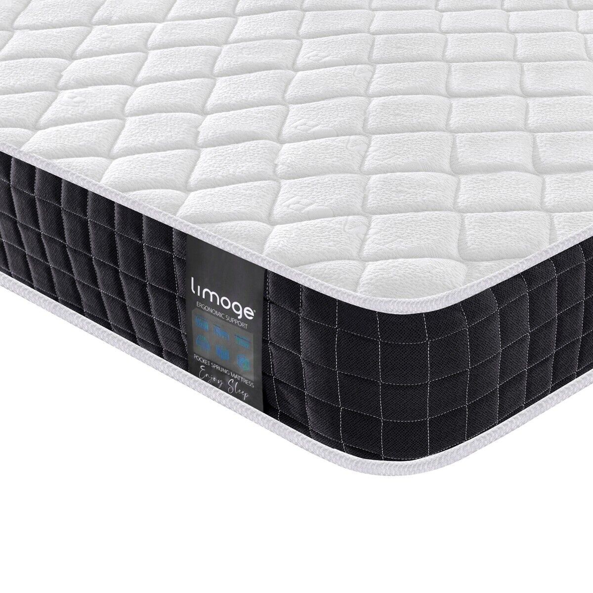 Cloud Pocket Sprung Micro Quilted Mattress Various Sizes