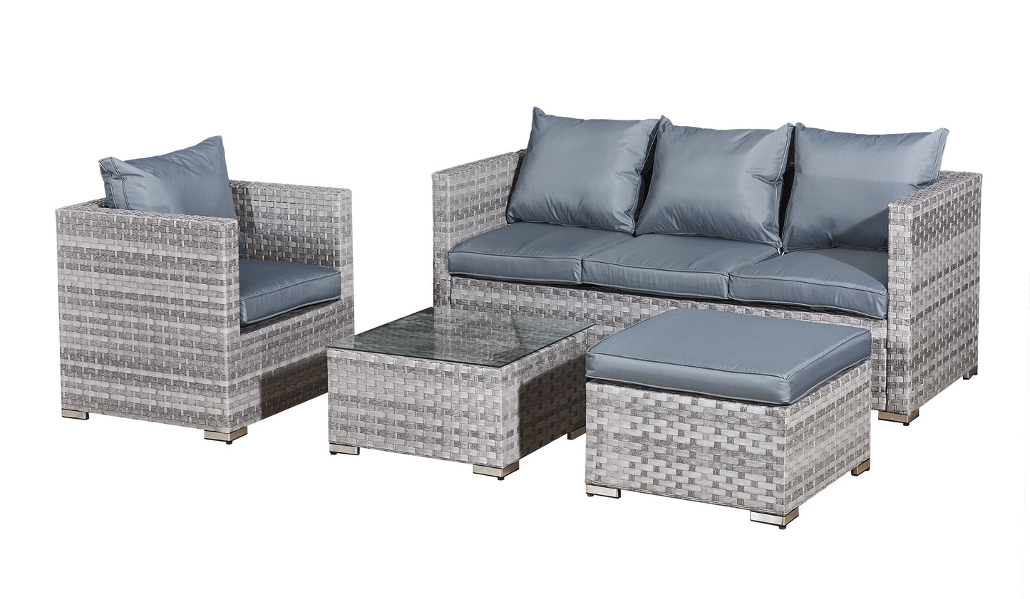 Garden Furniture Rattan Sofa Acorn Five-seater set